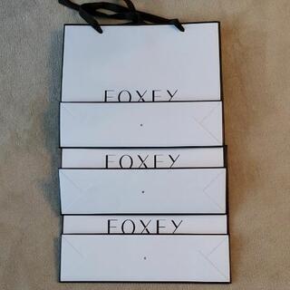 FOXEYフォクシーショップ袋3枚+1枚セットの画像