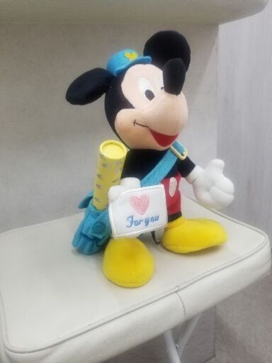 ミッキーマウスDENPO初期ぬいぐるみ非売品
