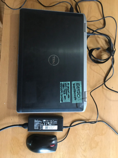 ※訳あり大特価！Dell E6520 Windows10PRO64bit　cpu-i5　 新品SSD付　NVIDIA® NVS™4200M専用グラフィックスカード装備 中古マウスおまけ付き