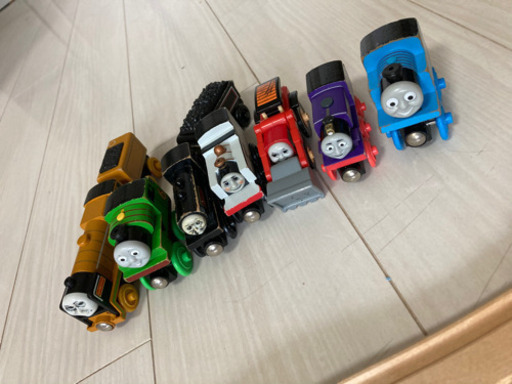 電車、テーブル、トーマス電車　セット