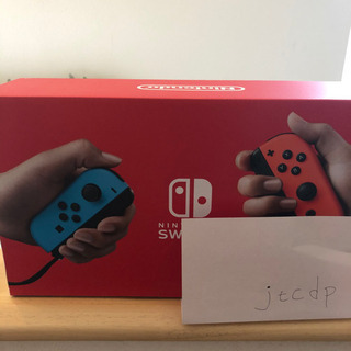 新品未使用‼️　Nintendo Switch ネオンブルーの画像