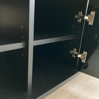 テレビボード　ブラック　ファニチャードーム製！の画像