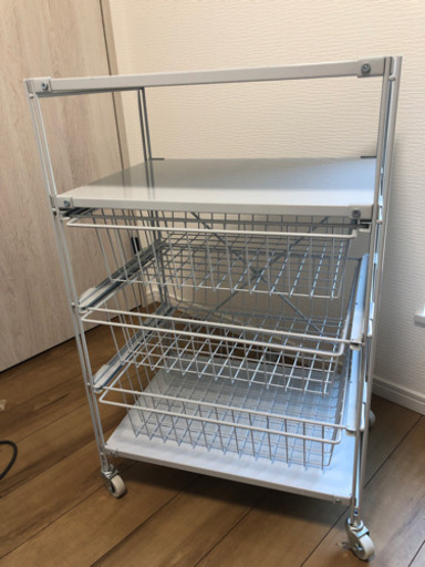 【値下げ】無印良品　キャスター付きラック