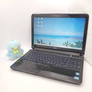 富士通 Corei7 メモリ8GB SSD256GB ノートパソコン