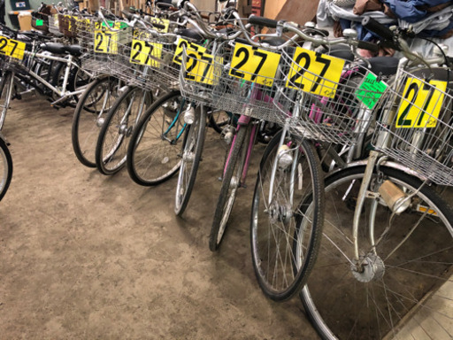 軽快車　27インチ  ナショナル　11,000円（税込）