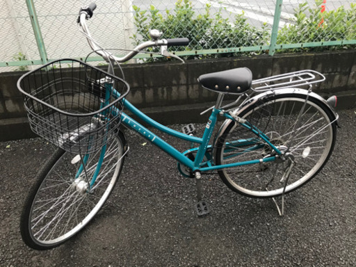 【受け渡し者決定】2019年購入品☆26インチ6段ギア・オートライト付き