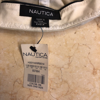 NAUTICAベースボールキャップの画像