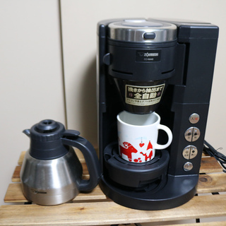 全自動コーヒーメーカー 象印ZOJIRUSHI  ステンレス魔法...