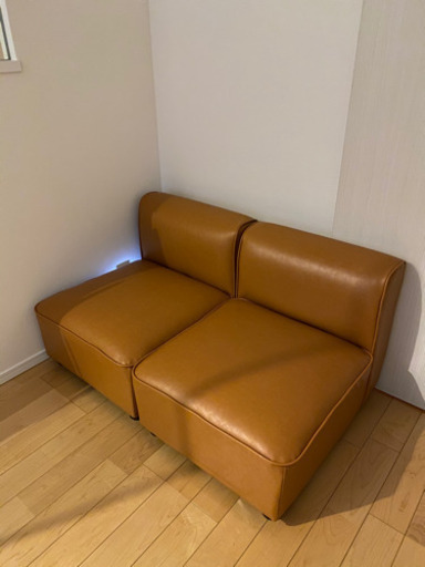 超美品　2人掛け用　ソファセット