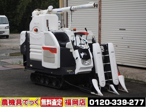 【SOLD OUT】クボタ コンバイン AR213 エアロスター 2条刈 12.5馬力 オーガ  クローラ新品 153時間【農機具でっく】【福岡】【コンバイン】