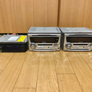 取引確定☆カーオーディオ(最大3点)と純正スピーカーのセット☆