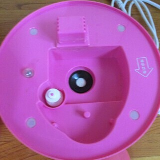 【中古】TEKNOSしずく型超音波アロマ加湿器 メレンゲの画像