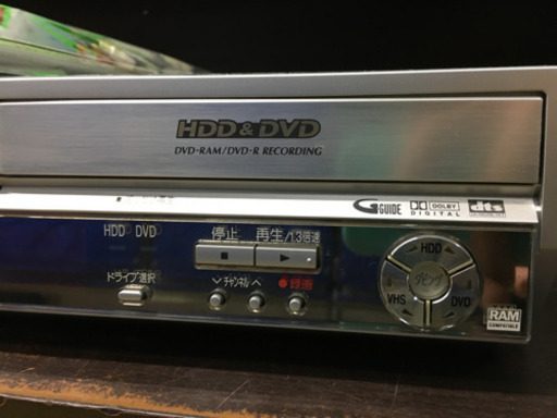 希少! 美品! Panasonic VHS/DVD/HDDレコーダー DMR-E250V DIGA パナソニック ディーガ