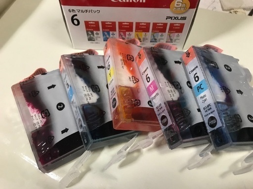 Canon PIXUS プリンターインク5本