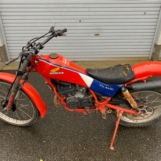 ホンダ TLM50 書類付不動車　部品取　