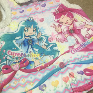 ハートキャッチプリキュア 中綿 かいまき パジャマ ベスト