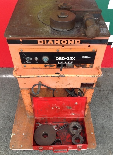 【エコツール岡崎店】DAIMOND/ダイヤモンド 鉄筋曲げ機 ベンダー DBD-25X 【愛知県/岡崎市/工具】