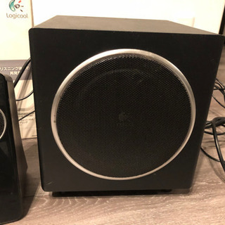ジャンク品　ブラックスピーカーの画像
