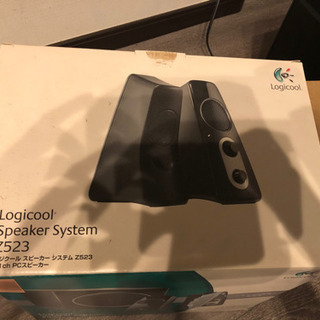 ジャンク品　ブラックスピーカーの画像