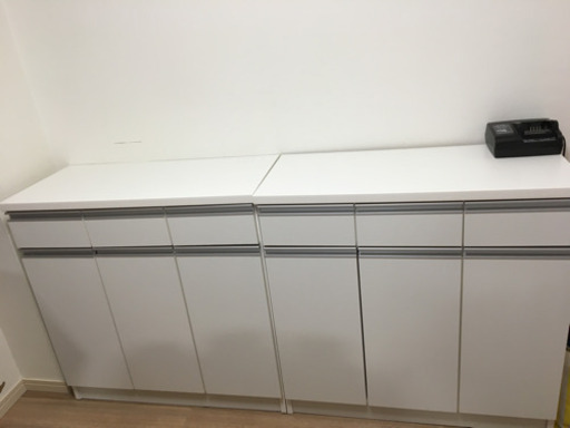 カウンター下収納棚（2個セット）　最終値下げです
