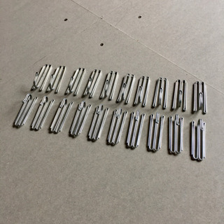カーテンの金属製フック(20個)