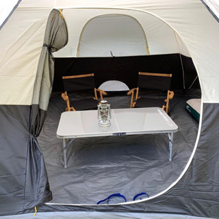 受け渡し予定者決まりました！コールマン　レッドキャニオン　8人用　テント　一回使用　［Coleman］［ファミリー］［キャンプ］［アウトドア］［グランピング］［車中泊］［Snow peak］［DOD］［大型テント］［防災］の画像