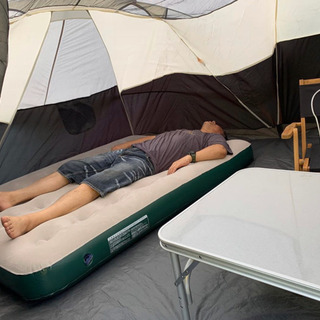 受け渡し予定者決まりました！コールマン　レッドキャニオン　8人用　テント　一回使用　［Coleman］［ファミリー］［キャンプ］［アウトドア］［グランピング］［車中泊］［Snow peak］［DOD］［大型テント］［防災］の画像