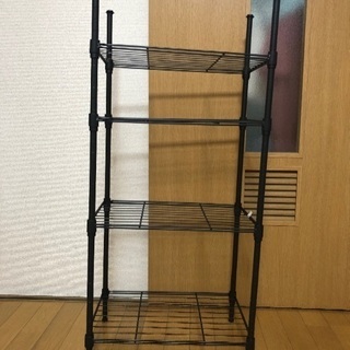 ニトリ　3弾スチールラック　中古