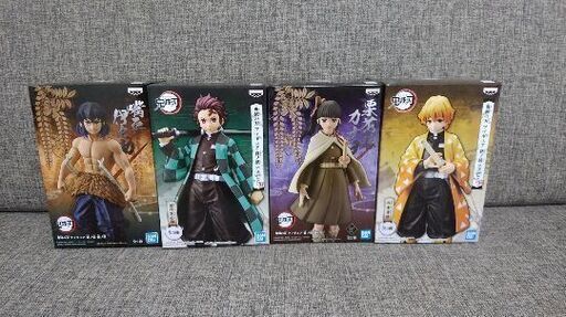 鬼滅の刃フィギュア四体セット