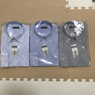 メンズYシャツ　Mサイズ　長袖　形態安定　立体パターン