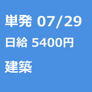 【急募】 07月29日/単発/日払い/松戸市:未経験者歓迎！日払...