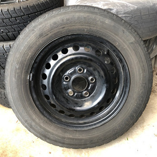鉄チン15インチ　スタッドレス　195/65r15