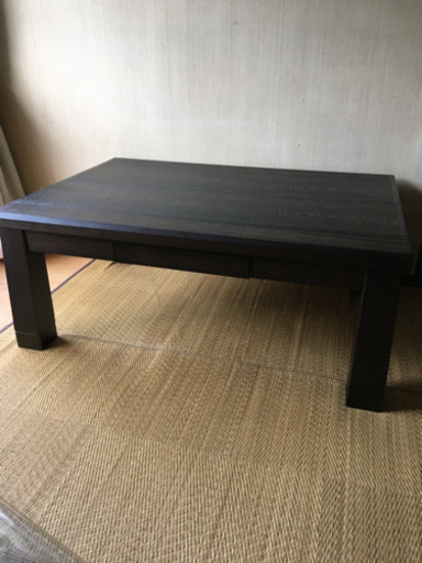 【決定！たくさんご連絡ありがとうございます】ニトリ　こたつテーブル　引き出しあり