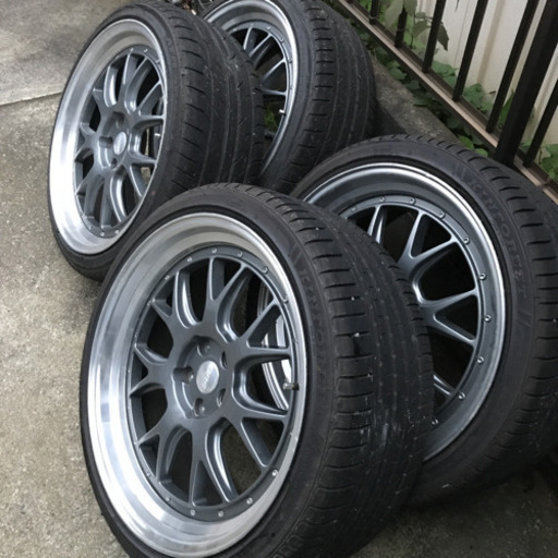 21インチホイール pcd114.3 タイヤセット
