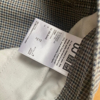 引取可能なかた　差し上げます　UNIQLO ユニクロ　柄スラックス　の画像