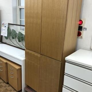 【無印良品】収納棚 食器棚 収納庫 (幅80×高さ175cm)?自社配送時?代引き可?※現金、クレジット、スマホ決済対応※