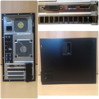爆速ゲーミングPC Xeon E3-1241v3 GTX1650 SSD480G メモリ16G HDD500GB Win10 7.27の画像
