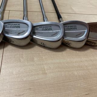ゴルフ、アイアンセット(MAX FLI)の画像