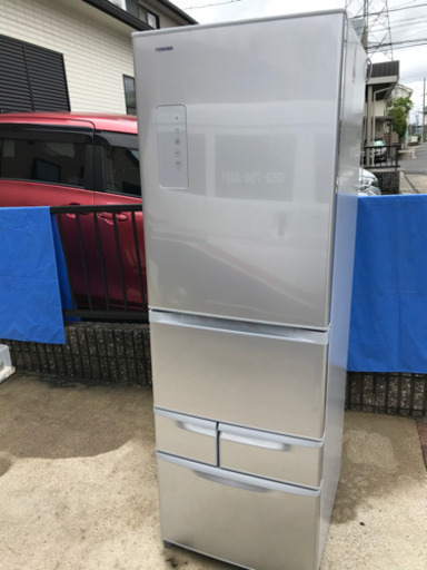 お薦め品‼️東芝5ドア冷凍冷蔵庫426L 2014年 2024年まで保証あり
