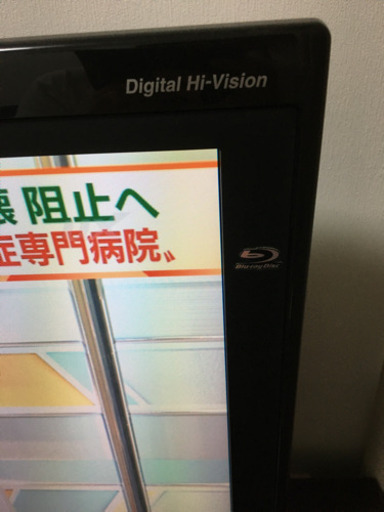 32型　テレビ　録画機能付　シャープ