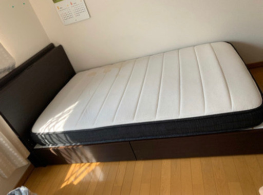 ニトリ セミダブルベッド マットレス付き N-Sleep