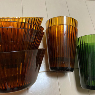 コップ・小皿のセット