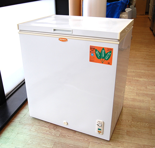 145L 冷凍庫 ACF-145N Abitelax 2008年製 上開き 冷凍ストッカー ホワイト アビテラックス☆ PayPay(ペイペイ)決済可能 ☆ 札幌市 清田区 平岡