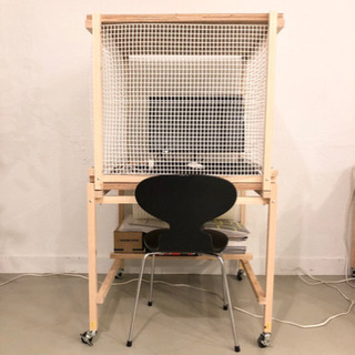 木製オフィスデスク　天板サイズ　800×800mm