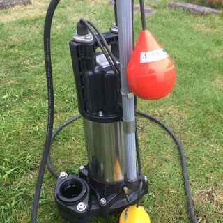 エバラ水中ポンプ自動オンオフの画像