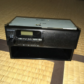 ダイハツ ハイゼットトラック純正 ラジオ