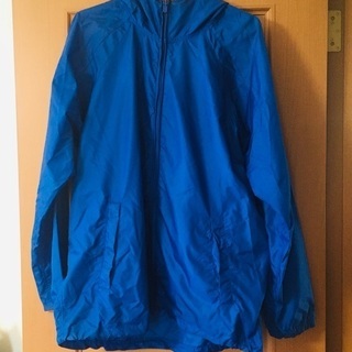 【交渉中】【美品】ユニクロ　マウンテンパーカー　メンズ　XL ブルー
