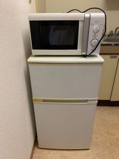 冷蔵庫電子レンジセットお譲りします
