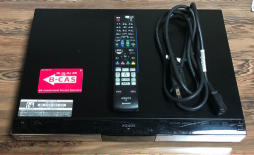 SHARP AQUOSブルーレイレコーダー BD-HDW55