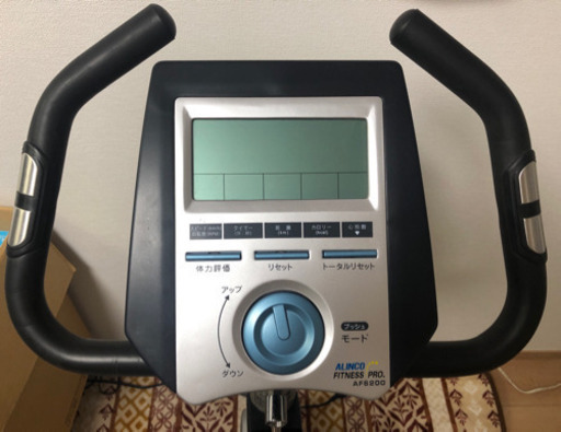 ※引渡相手確定済・取引中【引き取り限定】アルインコ（ALINCO）フィットネスプロ　AF6200 エアロバイク　フィットネスバイク